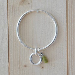 JONC DONUT PLAQUE ARGENT 2