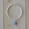 JONC ETOILE PLAQUE ARGENT
