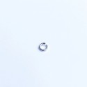 Anneau de montage rond en plaqué argent 10 microns