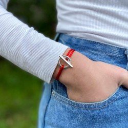 Bracelet Toggle Satin