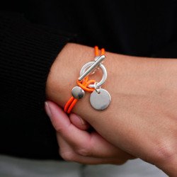 Bracelet toggle cuir 2