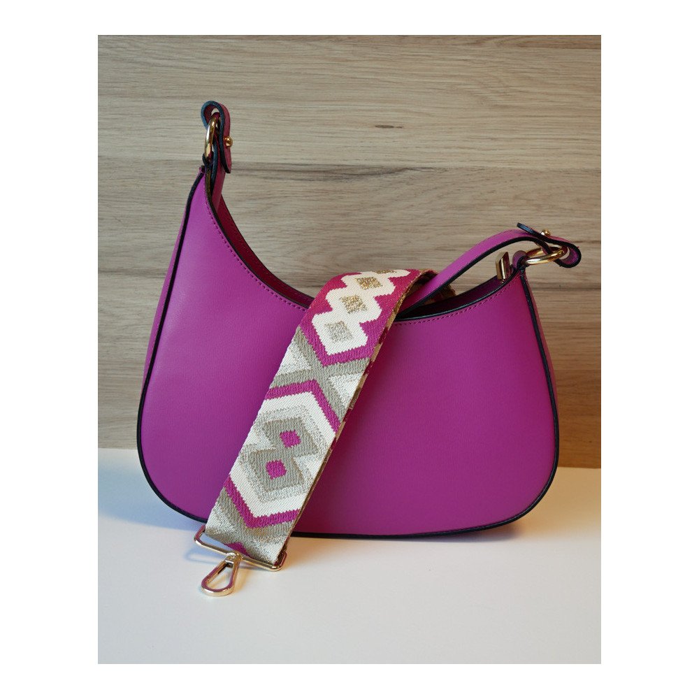 Sac bandouliere rose hotsell