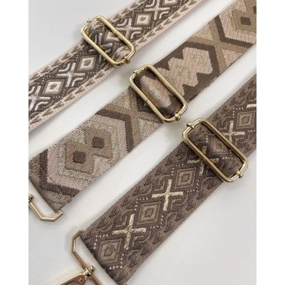 Bandoulière bronze zoom