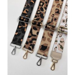 Bandoulière imprimé animal couv