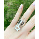 Bague breloque étoile