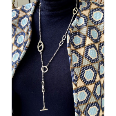 Sautoir Signature côté