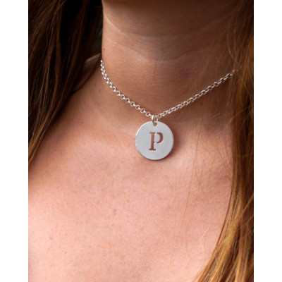 Collier Alphabet plaqué