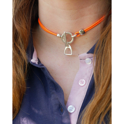 Collier Jappeloup orange