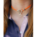 Collier Jappeloup orange