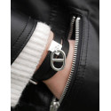 Bracelet cuir Ajustable Noir