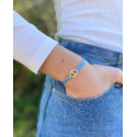 Bracelet Marine satin or t1