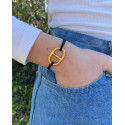 Bracelet Marine satin or t4