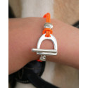 Bracelet Grand Galop orange