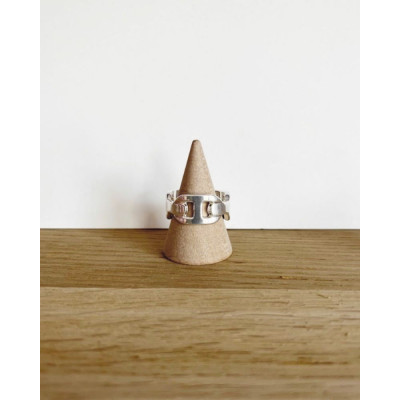 Bague Mailles marines