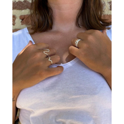 Bague Wave
