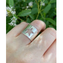 Bague ajourée ÉTOILE