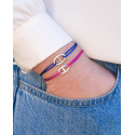 Bracelet Marine satin fin zoom