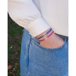 Bracelet Marine satin fin