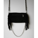 Sac Cooper à franges Noir dos