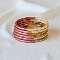 Jonc corne 4 mm brillant classique 2