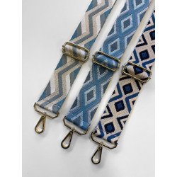 Bandoulière Bleu Gris