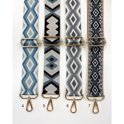 Bandoulière Bleu Gris