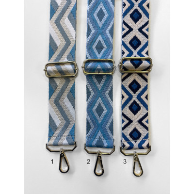 Bandoulière Bleu Gris