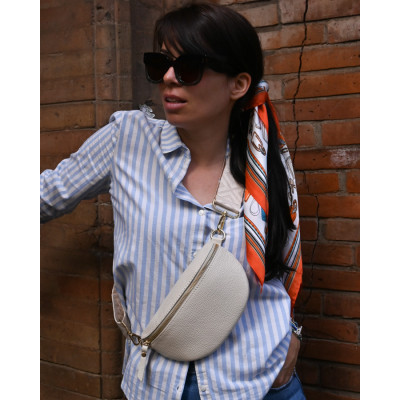 Sac banane Izia grainé exemple porté