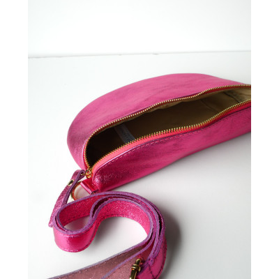 Sac banane Izia pailletée Fuchsia