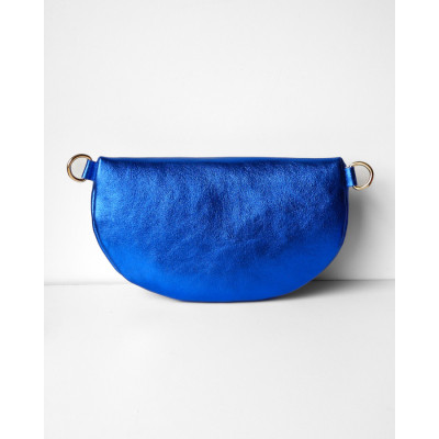 Sac banane Izia pailletée Bleu électrique