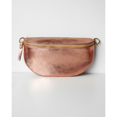 Sac banane Izia pailletée Rose gold