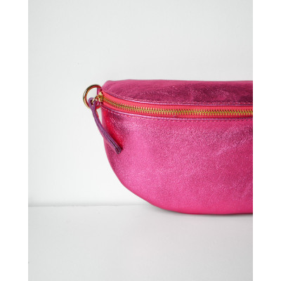 Sac banane Izia pailletée Fuchsia