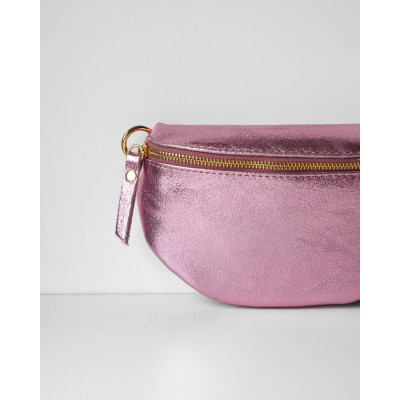 Sac banane Izia pailletée Baby Pink