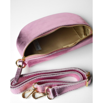 Sac banane Izia pailletée Baby Pink
