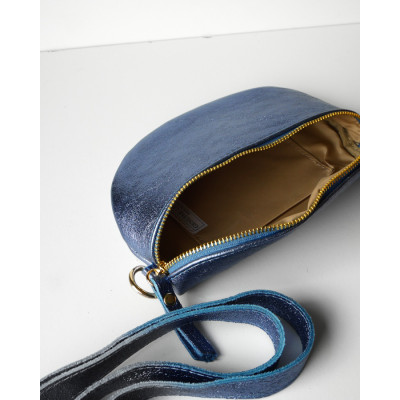 Sac banane Izia pailletée Bleu Violet