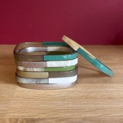 Jonc corne 6 mm carré