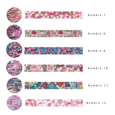 Bracelet maille marine Ruban Liberty