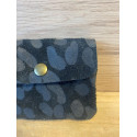 Pochette Sunny léopard daim nubuck