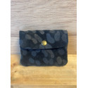 Pochette Sunny léopard daim nubuck