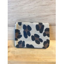 Pochette Sunny léopard daim nubuck