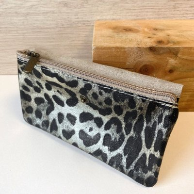Pochette Sunny léopard rectangulaire Pochette Sunny léopard rectangulaire