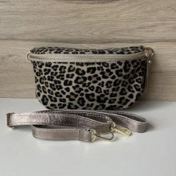 Banane léopard | sac banane et bandoulière au motif animal 2