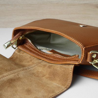 Sac Léonard | cuir grainé