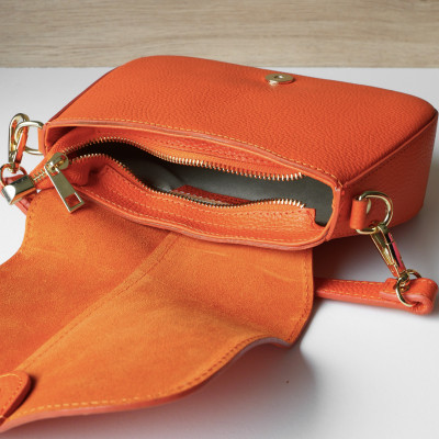 Sac Léonard | cuir grainé