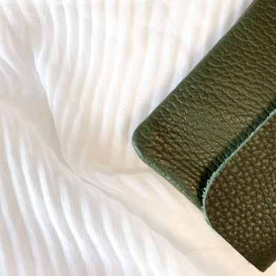 Pochette Sunny mini en Cuir grainé