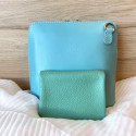 Pochette Sunny mini en Cuir grainé