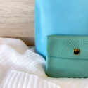 Pochette Sunny mini en Cuir grainé