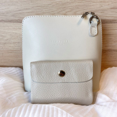 Pochette Sunny mini en Cuir grainé