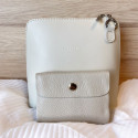 Pochette Sunny mini en Cuir grainé