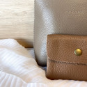 Pochette Sunny mini en Cuir grainé